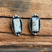 Load image into Gallery viewer, White Buffalo Stud Earrings