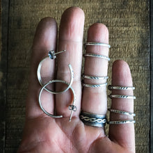 Load image into Gallery viewer, Petite Hoops - No. 3
